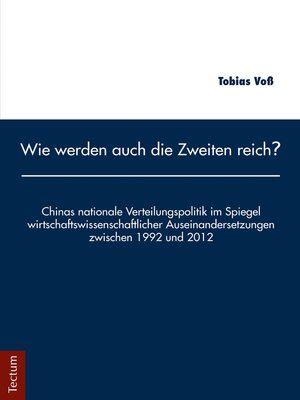 cover image of Wie werden auch die Zweiten reich?